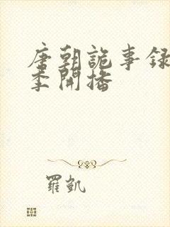 唐朝诡事录第二季开播