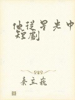 他从星光中走来 短剧