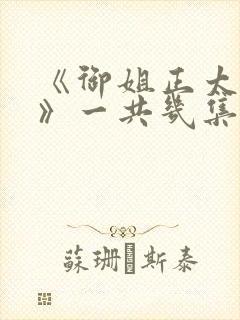 《御姐正太御姐》一共几集