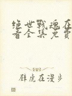 绝世战魂在线观看全集免费播放动漫