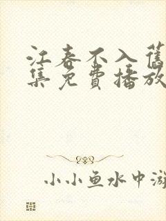 江春不入旧年全集免费播放