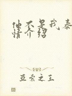 他不是我泰剧剧情介绍