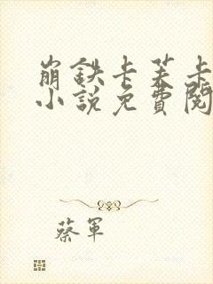 崩铁卡芙卡堕落小说免费阅读结局