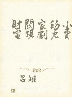 财阀家的小儿子电视剧免费