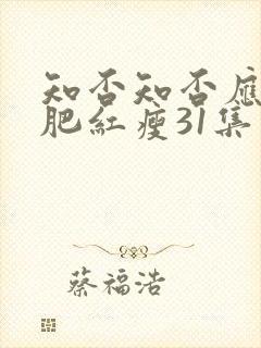 知否知否应是绿肥红瘦31集