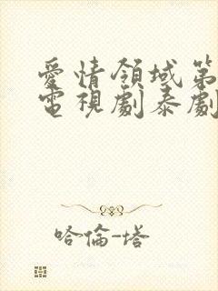 爱情领域第一季电视剧泰剧在线观看