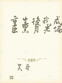 重生后我成了权臣黑月光偏方方封面