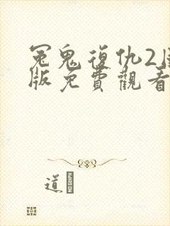 冤鬼复仇2国语版免费观看封面