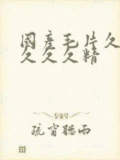 国产毛片久久久久久久精