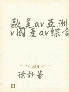 欧美av亚洲av国产av综合区