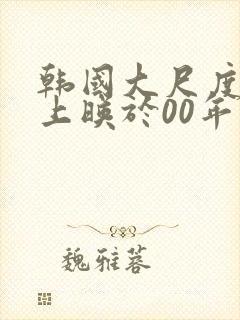 韩国大尺度影片上映于00年