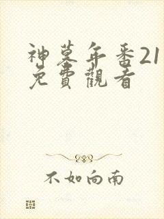 神墓年番21集免费观看