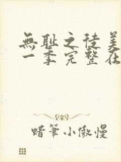 无耻之徒美剧第一季完整在线观看高清