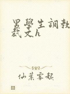 男学生调教男总裁文h