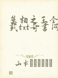 万相之王全文下载txt奇书网封面