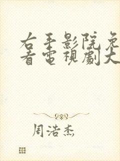 右手影院免费观看电视剧大全