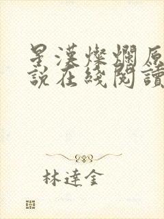 星汉灿烂原著小说在线阅读