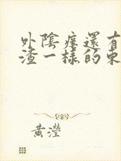 外阴痒还有豆腐渣一样的东西