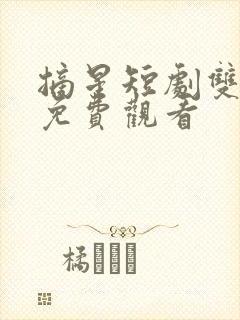 摘星短剧双男主免费观看