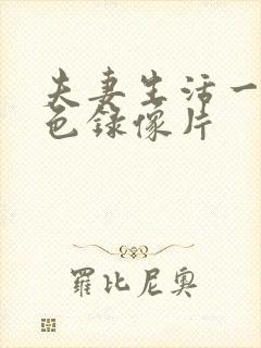 夫妻生活一级黄色录像片