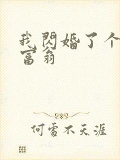 我闪婚了个亿万富翁