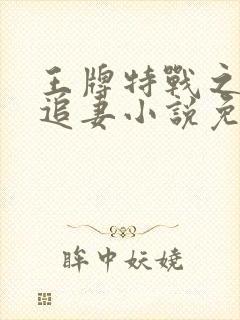 王牌特战之军少追妻小说免费阅读