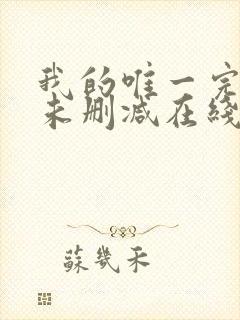 我的唯一完整版未删减在线免费观看