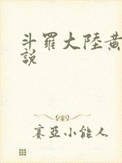 斗罗大陆黄化小说