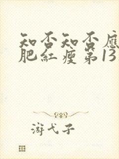 知否知否应是绿肥红瘦第13集