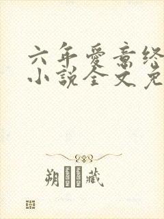 六年爱意终成恨小说全文免费阅读