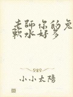 老师你的兔子好软水好多