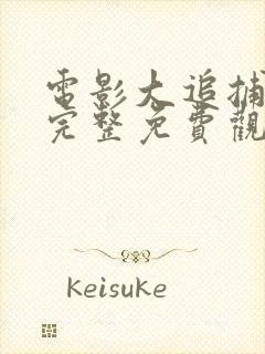 电影大追捕在线完整免费观看国语封面