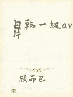 日韩一级av一片