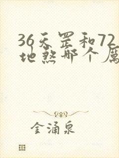 36天罡和72地煞哪个厉害封面