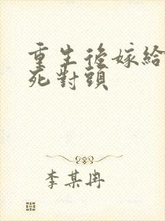 重生后嫁给前世死对头