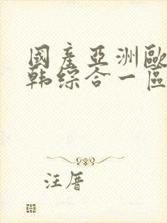 国产亚洲欧美日韩综合一区