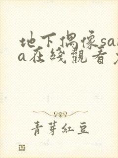 地下偶像sana在线观看免费全集