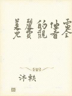 美丽的他电视剧免费观看全集高清