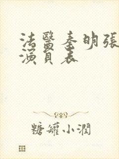 法医秦明张若昀演员表封面