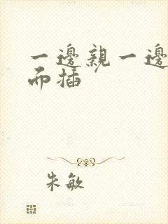 一边亲一边摸下面插