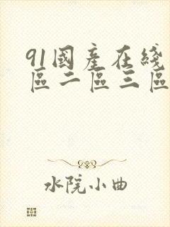 91国产在线一区二区三区