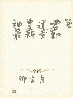 神农道君笔趣阁最新章节