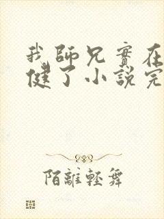 我师兄实在太稳健了小说完结版封面