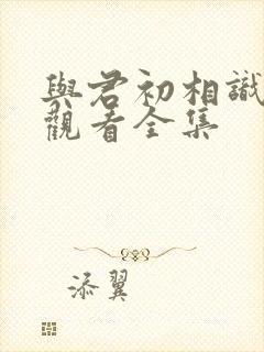 与君初相识免费观看全集