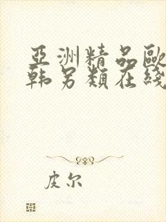 亚洲精品欧美日韩另类在线