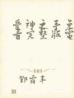 爱神之手免费观看完整版电视剧高清