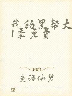 我的黑帮大佬第1季免费