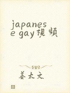 japanese gay视频