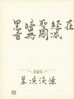 黑暗圣经在线观看无删减