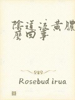 阴道流黄脓水怎么回事